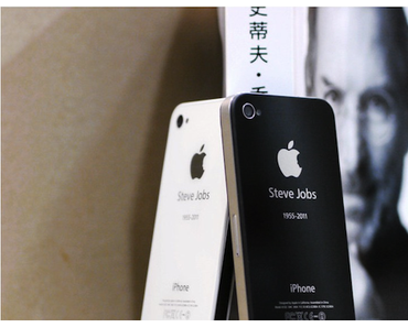 Zum Gedenken an Steve Jobs: iPhone 4/S Backcover