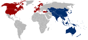map of Asian Development Bank members (Regiona...