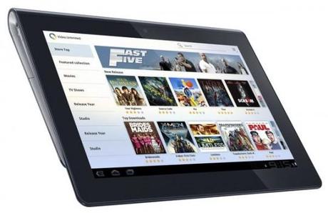 Sony Video Unlimited auf dem Sony Tablet S im Test. (Video)