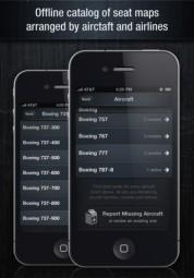 Jets – Flight & Seat Advisor  – auf dem iPhone, iPod touch  und Sie sitzen nie wieder neben den Toiletten