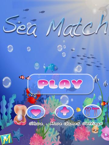 Sea Match – Tier Memo mit Tierstimmen für Kinder