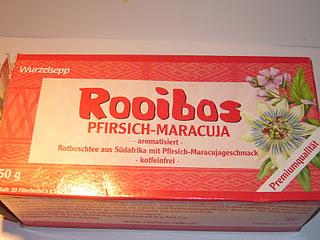 Tea Of The Day | Tee des Tages | Rooibos Pfirsich-Maracuja | Wurzelsepp