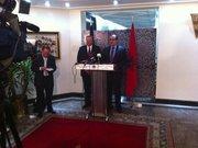 Pressekonferenz mit Außenminsiter Fassi-Fihri