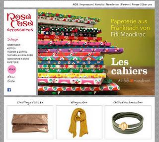 exclusive Shopvorstellung, ROSA-COSA.de