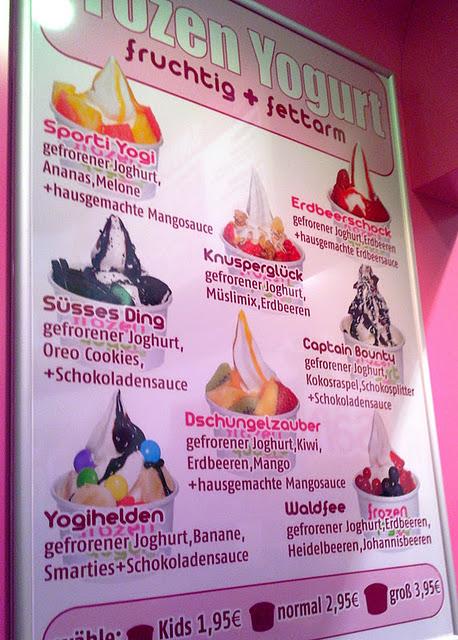 Frozen Yogurt in Düsseldorf? We're getting there...