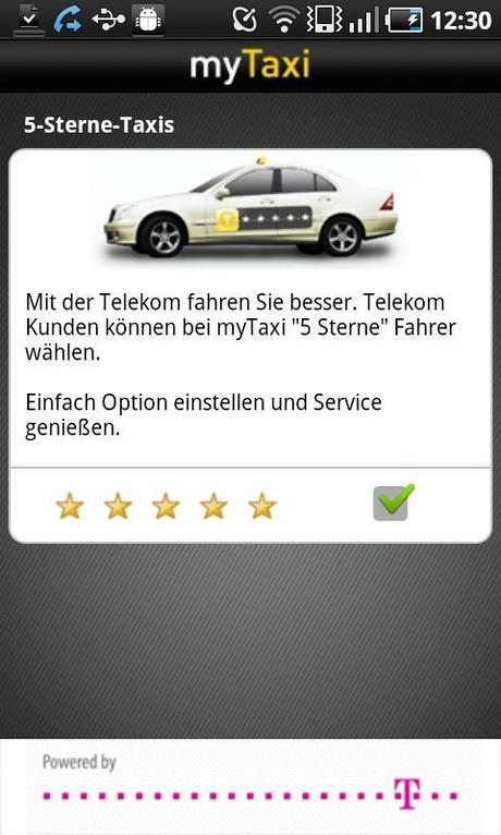 Absolut komfortabel: myTaxi – Fahrgast Taxi App