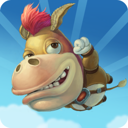 Donkey Jump – Bring den Esel in den Himmel mit diesem coolen Spiel.