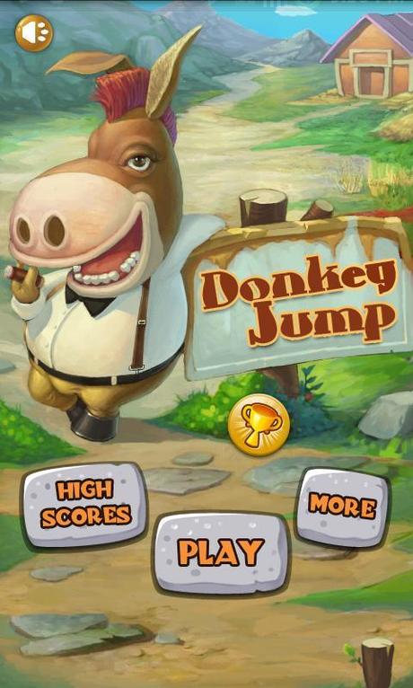 Donkey Jump – Bring den Esel in den Himmel mit diesem coolen Spiel.