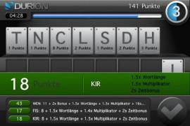 [UPDATE] Durion – rasantes Worträtsel-Spiel für iPhone, iPod touch nun auch auf dem iPad