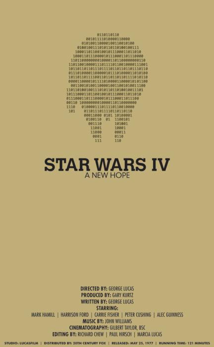 An excellent collection of various geeky movie poster designs by…