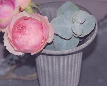 Rosen treffen auf Eukalyptus- roses meets eukalyptus