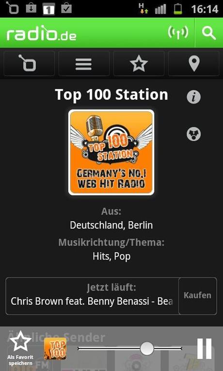 radio.de – Mein persönlicher Favorit unter den Radio-Apps