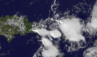 Satellitenbild Dominikanische Republik und Puerto Rico, Dominikanische Republik aktuell: Erneute Unwetter ab sofort in Punta Cana und Cabarete zu erwarten