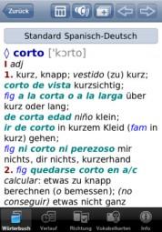 Spanisch  Deutsch Wörterbuch – für iPad, iPhone, iPod touch aus dem Hause Langenscheidt, heute kostenlos