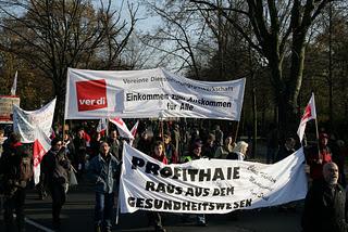 Berlin: Banken in die Schranken (Fotos)