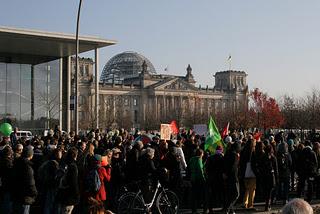 Berlin: Banken in die Schranken (Fotos)