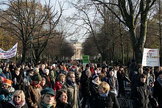 Berlin: Banken in die Schranken (Fotos)