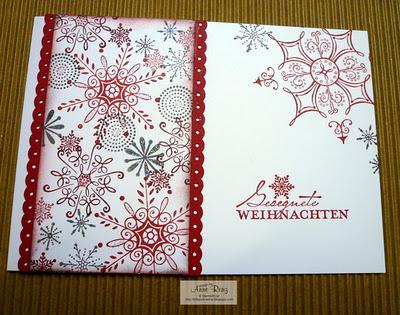 Rückblick Workshop Weihnachtskarten II.