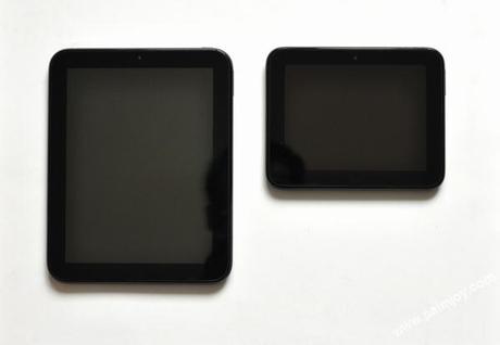 HP Touchpad Go 7-Zoll Tablet gesichtet.