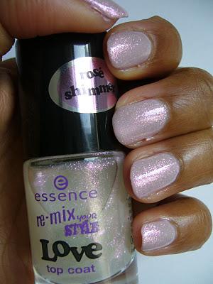 NOTD | P2 Last Forever 070 Charming Secret + Essence Remix Your Style LOVE Topcoat 01 Feel So Good