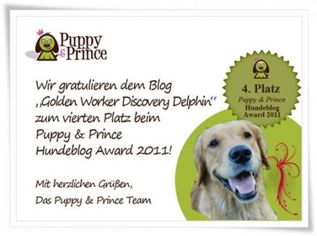 Puppy & Prince ~ Award