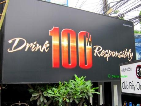 100% Verantwortung zum Trinken