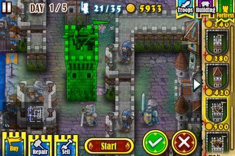 Fortress Under Siege – Sehr schönes Verteidigungsspiel mit integriertem Festungseditor