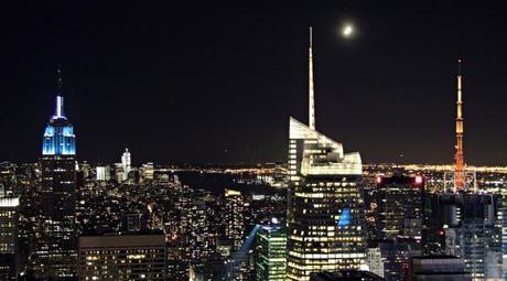 Beauty is where you find it #20- {City lights in NYC, Top of the Rocks}