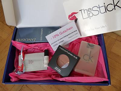 the Lipstick - Box Oktober/November 2011 - unpacked