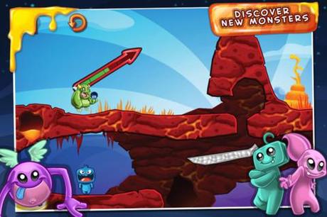 Monster Island – Spiel dich mit deinen Mini-Monster Bomben durch 252 Levels