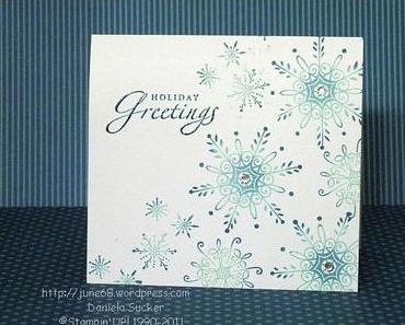 Holiday Greetings …..