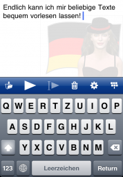 VoiceReader Text to Speech – Vorlese-App für iPad, iPhone mit professioneller Sprachausgabe