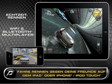 Need for Speed Shift – Das Top-Rennspiel gibt es heute für iPhone, iPod touch und iPad kostenlos