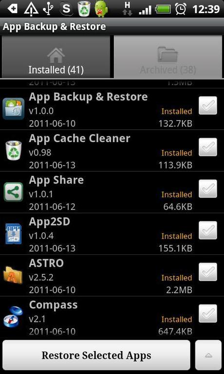 App Backup & Restore  und noch viele weitere Features