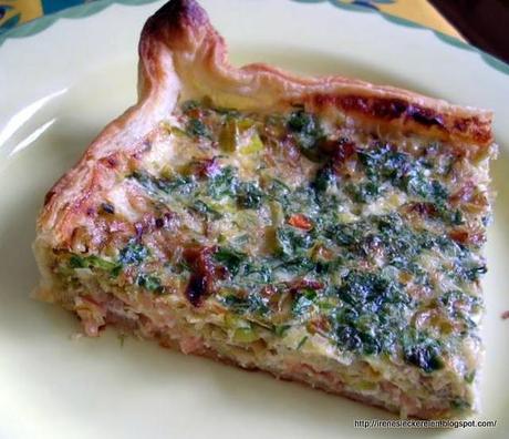 Lauch-Lachs-Quiche