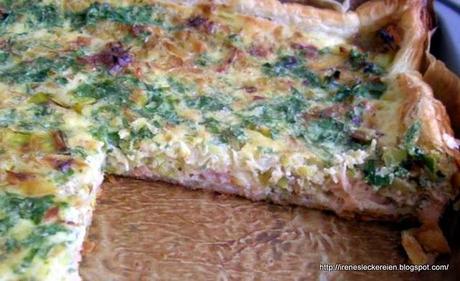 Lauch-Lachs-Quiche