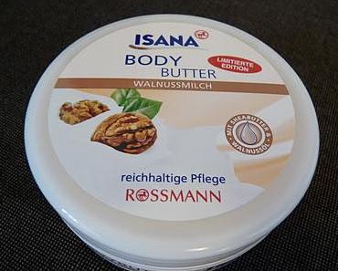 ISANA Body Butter Walnussmilch LE