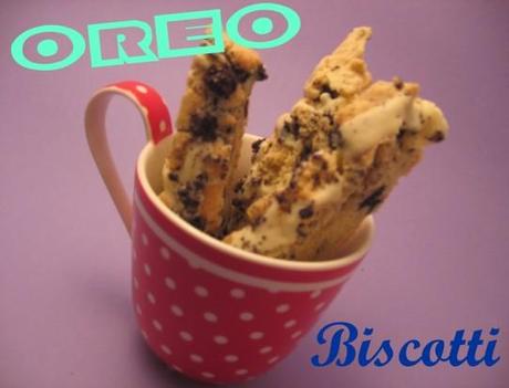 Oreo Biscotti