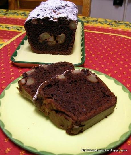 Schoko-Birnen-Cake