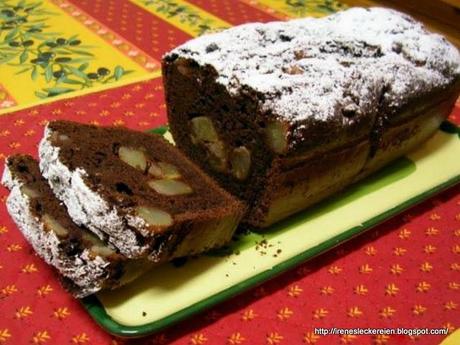 Schoko-Birnen-Cake