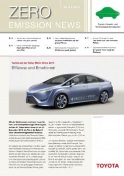 Vierte Ausgabe 2011 der Zero Emission News