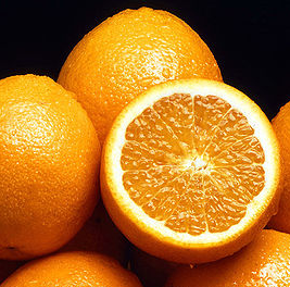 Orangenplätzchen