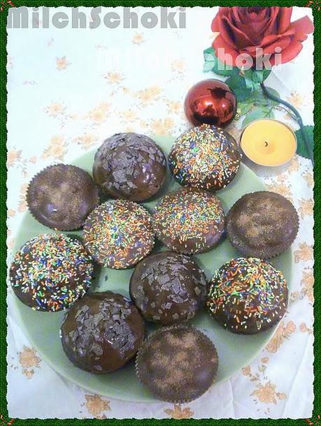 •○°Weihnachtsserie - Schoko/Zimt - Muffins°○•