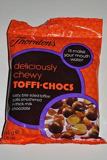 Thorntons Toffi-Chocs, Cadbury Biscbits Honeycomb Crunch