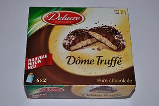 Delacre Dome Truffé, Verkade Karamel Fijnproevers und Nestlé ToffeeCrisp Biscuits