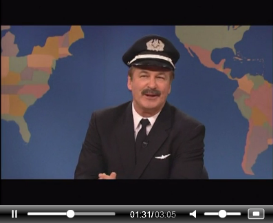 Alec Baldwin macht sich bei SNL über American Airlines Zwischenfall lustig