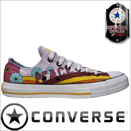 converse all star peace and love