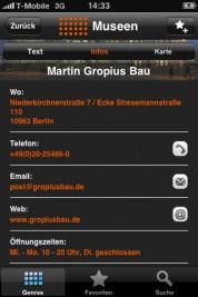 Kultur Berlin – Berliner Kulturhighlights auf dem iPhone