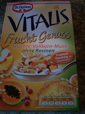 Dr.Oetker VITALIS Frucht Genuss Früchte-Vollkorn-Müslis