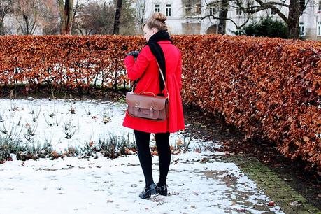 Outfit Post // The Red Coat